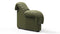 DS 600 - DS 600 Left End Module, Armrest, Deep Olive Vegan Leather