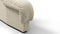 DS 600 - DS 600 Left End Module, Armrest, Eggshell Vegan Suede