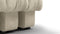 DS 600 - DS 600 Ottoman, Eggshell Vegan Suede