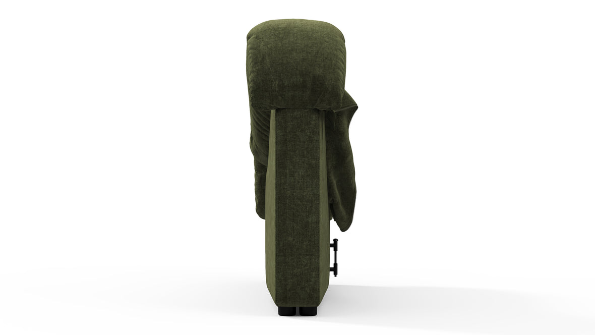 DS 600 - DS 600 Right End Module, Armrest, Moss Green Chenille