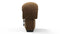 DS 600 - DS 600 Right End Stool Module, Brown Vegan Suede