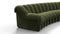 DS 600 - DS 600 Sectional, Combination 1, Left Arm, Moss Green Chenille