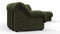 DS 600 - DS 600 Sectional, Combination 1, Left Arm, Moss Green Chenille