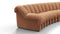 DS 600 - DS 600 Sectional, Combination 1, Left Arm, Tan Vegan Leather