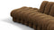 DS 600 - DS 600 Sectional, Combination 1, Right Arm, Brown Vegan Suede