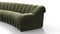 DS 600 - DS 600 Sectional, Combination 1, Right Arm, Deep Olive Vegan Leather