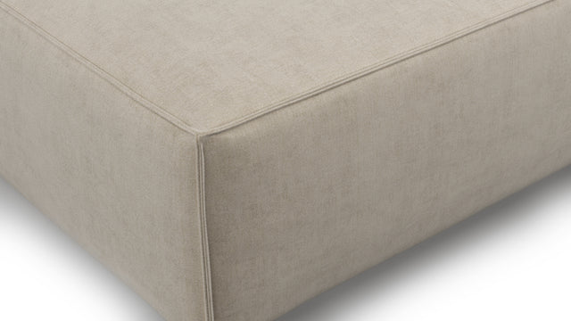 Extrasoft - Extrasoft Sectional Module, Extra Extra Large Seat, Biscotti Brushed Weave