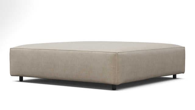 Extrasoft - Extrasoft Sectional Module, Extra Large Seat, Biscotti Brushed Weave