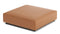 Extrasoft - Extrasoft Sectional Module, Extra Large Seat, Tan Vegan Leather