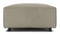 Extrasoft - Extrasoft Sectional Module, Extra Small Seat, Beige Gray Vegan Leather