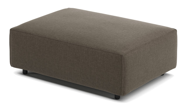 Extrasoft - Extrasoft Sectional Module, Extra Small Seat, Coffee Brushed Weave