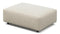 Extrasoft - Extrasoft Sectional Module, Extra Small Seat, Eggshell Vegan Suede