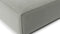 Extrasoft - Extrasoft Sectional Module, Extra Small Seat, Soft Gray Brushed Weave