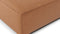 Extrasoft - Extrasoft Sectional Module, Extra Small Seat, Tan Vegan Leather