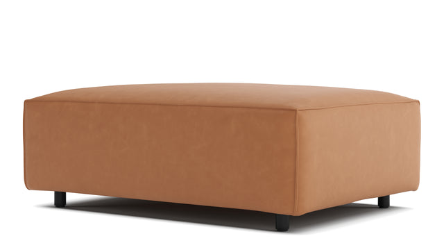 Extrasoft - Extrasoft Sectional Module, Extra Small Seat, Tan Vegan Leather