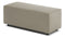 Extrasoft - Extrasoft Sectional Module, Large Armrest, Beige Gray Vegan Leather