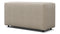 Extrasoft - Extrasoft Sectional Module, Large Backrest, Biscotti Brushed Weave