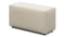 Extrasoft - Extrasoft Sectional Module, Large Backrest, Eggshell Vegan Suede