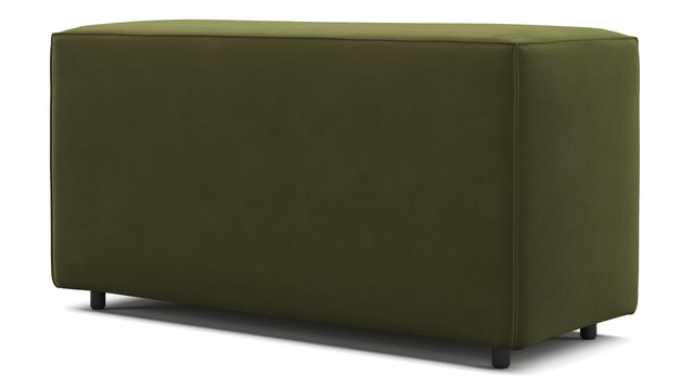 Extrasoft - Extrasoft Sectional Module, Large Backrest, Spruce Luxe Velvet