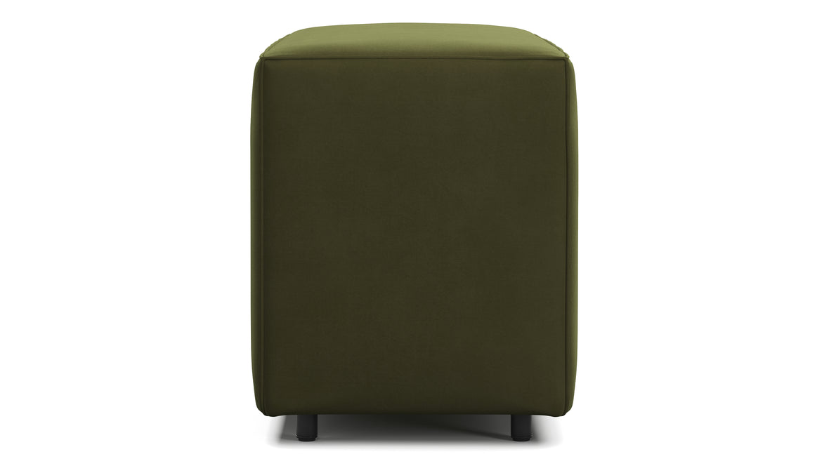 Extrasoft - Extrasoft Sectional Module, Large Backrest, Spruce Luxe Velvet