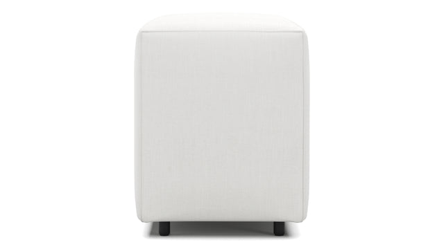 Extrasoft - Extrasoft Sectional Module, Large Backrest, White Linen