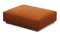 Extrasoft - Extrasoft Sectional Module, Large Seat, Burnt Orange Velvet