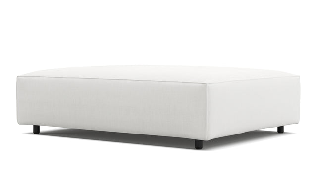 Extrasoft - Extrasoft Sectional Module, Large Seat, White Linen