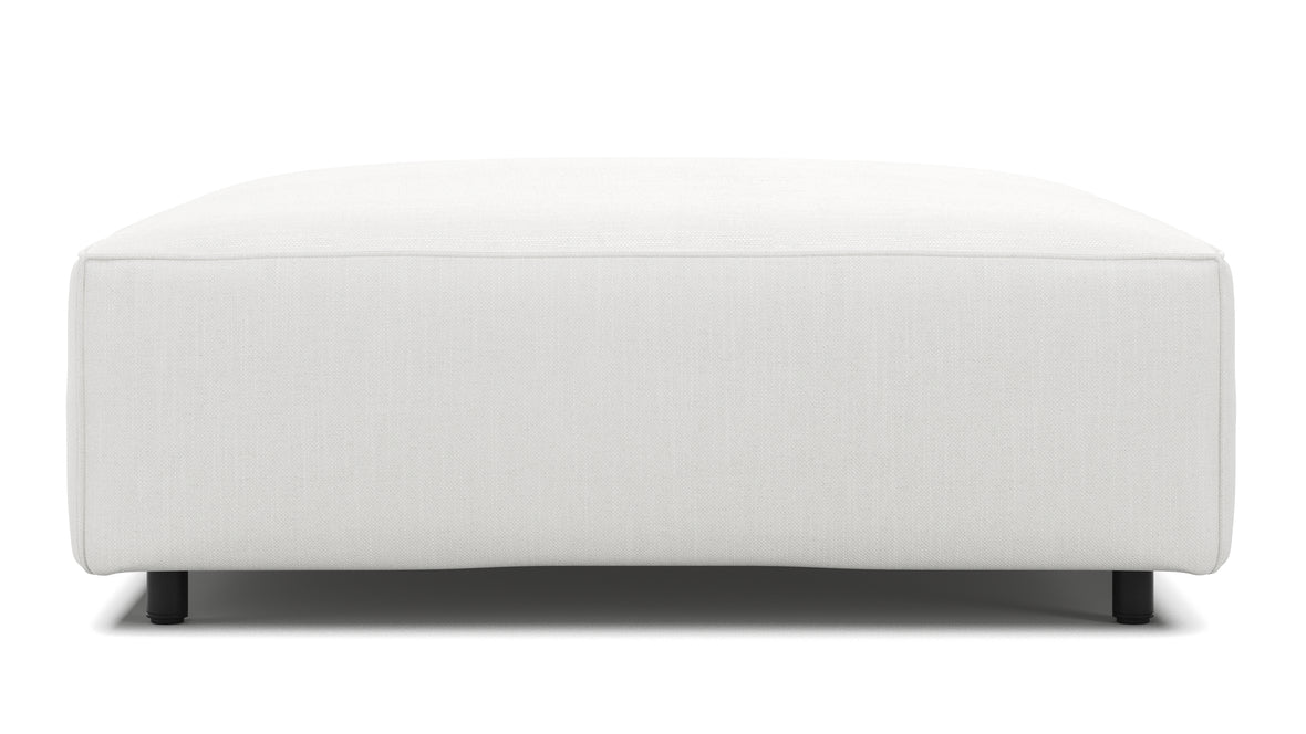 Extrasoft - Extrasoft Sectional Module, Large Seat, White Linen