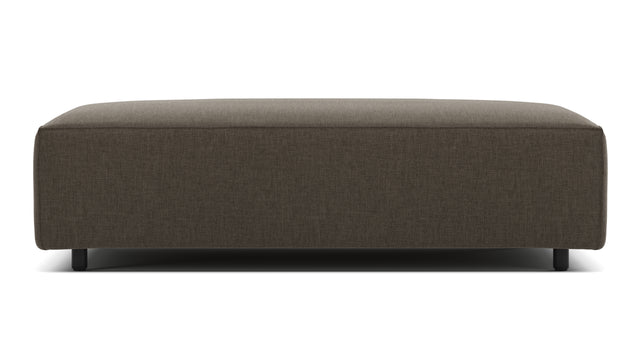 Extrasoft - Extrasoft Sectional Module, Medium Seat, Coffee Brushed Weave