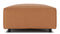 Extrasoft - Extrasoft Sectional Module, Medium Seat, Tan Vegan Leather