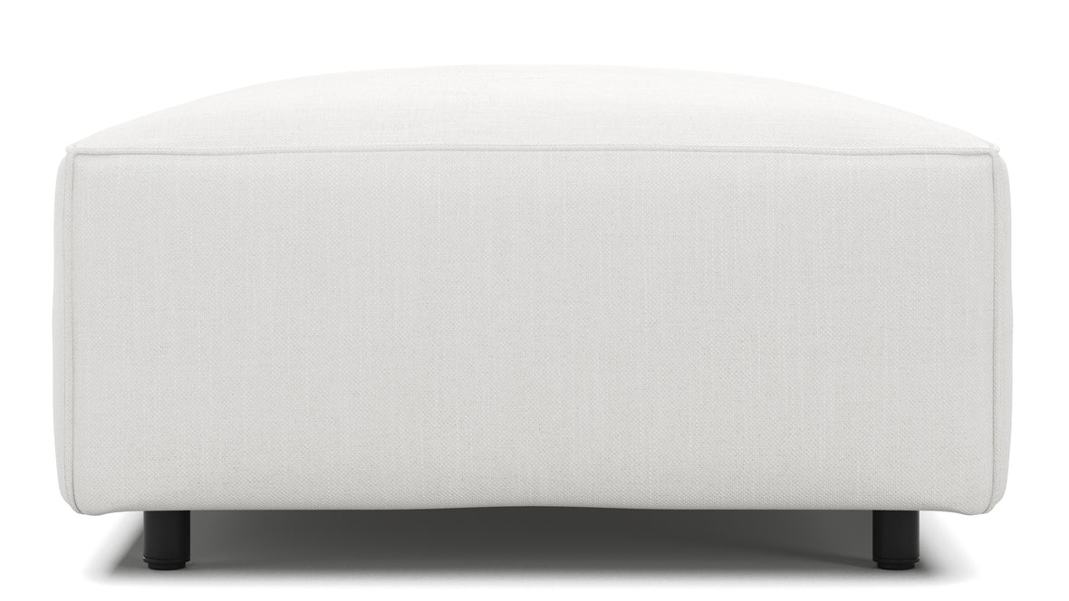 Extrasoft - Extrasoft Sectional Module, Medium Seat, White Linen