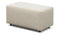 Extrasoft - Extrasoft Sectional Module, Small Armrest, Eggshell Vegan Suede