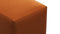 Extrasoft - Extrasoft Sectional Module, Small Backrest, Burnt Orange Velvet