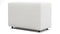 Extrasoft - Extrasoft Sectional Module, Small Backrest, White Linen