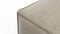 Extrasoft - Extrasoft Sectional Module, Small Seat, Biscotti Brushed Weave