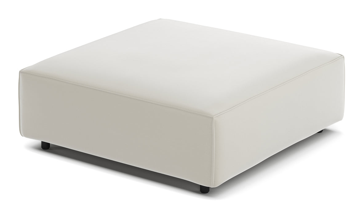 Extrasoft - Extrasoft Sectional Module, Small Seat, Oatmeal Brushed Weave