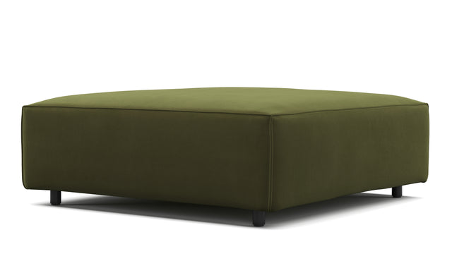 Extrasoft - Extrasoft Sectional Module, Small Seat, Spruce Luxe Velvet