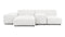 Extrasoft - Extrasoft Sectional Sofa, Combination 1, Right, White Linen