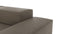 Extrasoft - Extrasoft Sectional Sofa, Large Right Corner, Coffee Brushed Weave