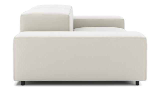 Extrasoft - Extrasoft Sectional Sofa, Two Seater Sofa, Oatmeal Brushed Weave