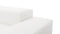 Extrasoft - Extrasoft Sectional Sofa, Two Seater Sofa, White Linen