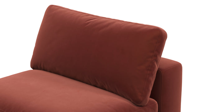 Sky - Sky Sofa Module, Armless, Cinnamon Velvet