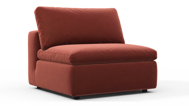 Sky - Sky Sofa Module, Armless, Cinnamon Velvet