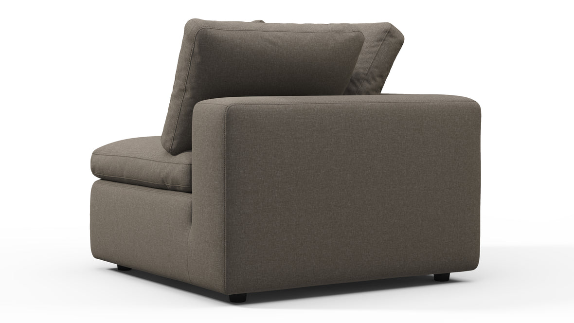 Sky - Sky Sofa Module, Corner, Coffee Brushed Weave