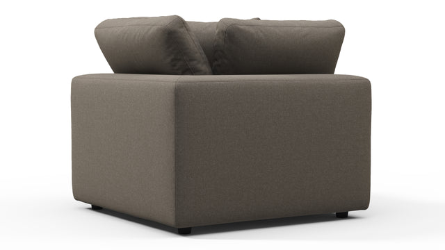 Sky - Sky Sofa Module, Corner, Coffee Brushed Weave