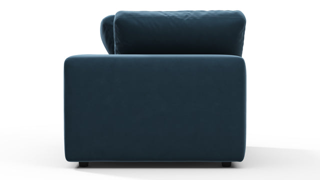 Sky - Sky Sofa Module, Corner, Prussian Blue Luxe Velvet