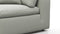 Sky - Sky Sofa Module, Corner, Soft Gray Brushed Weave