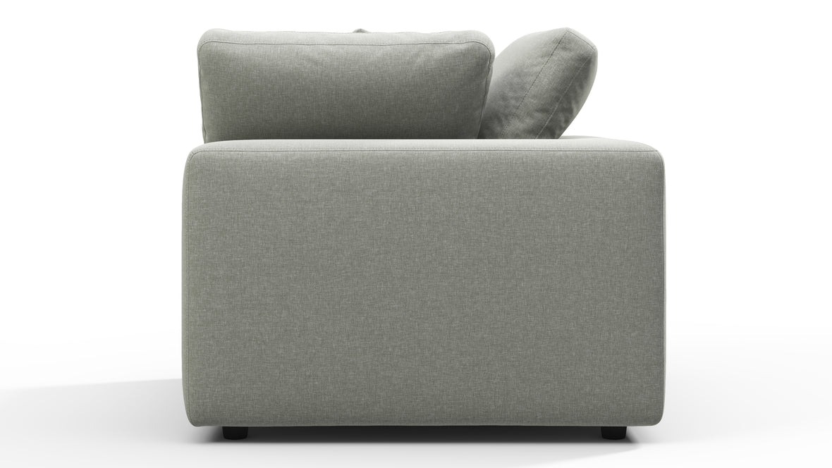 Sky - Sky Sofa Module, Corner, Soft Gray Brushed Weave