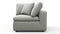 Sky - Sky Sofa Module, Corner, Soft Gray Brushed Weave