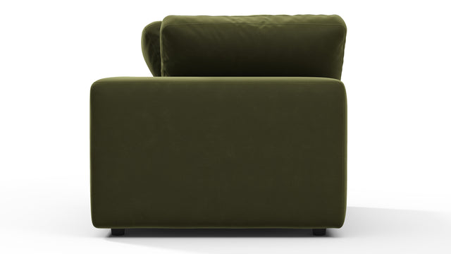 Sky - Sky Sofa Module, Corner, Spruce Luxe Velvet